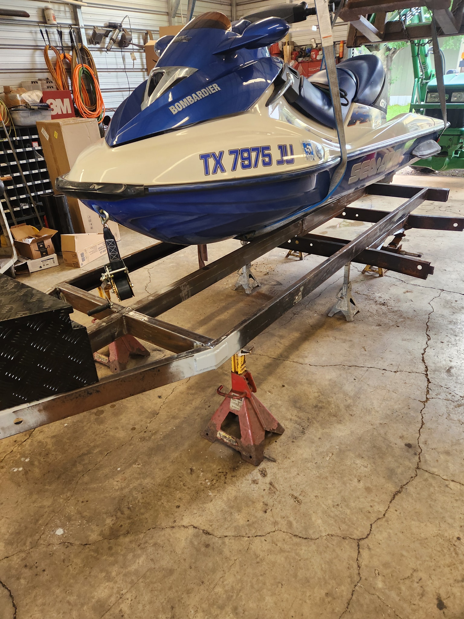 Custom Jet Ski Trailer